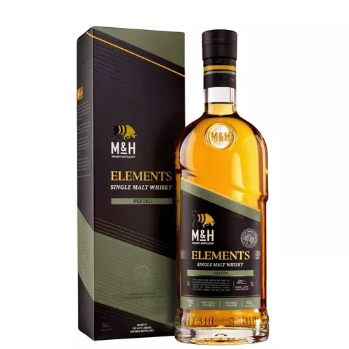 M&H Elements Peated 0,7l 46% GB