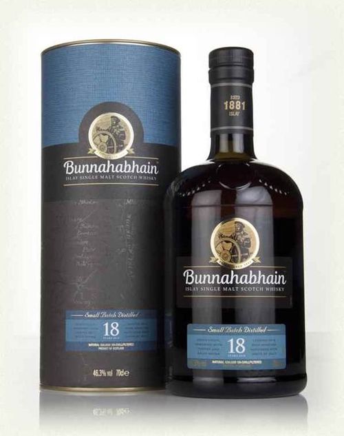 Bunnahabhain 18y 0,7l 46,3%