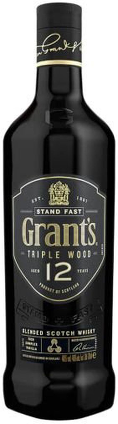 Grant's Triple Wood 12y 1l 40%