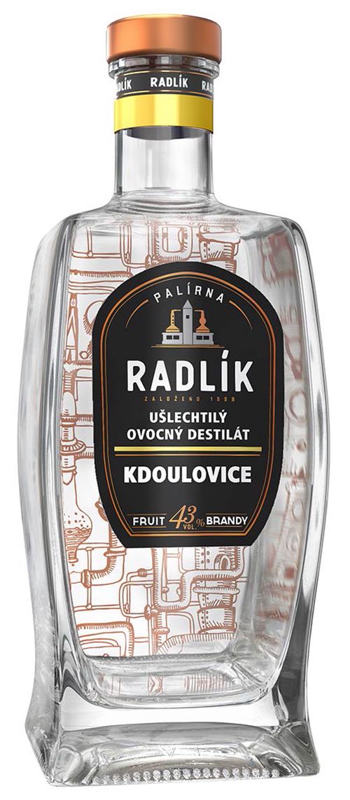 Radlík Kdoulovice 43% 0,5L