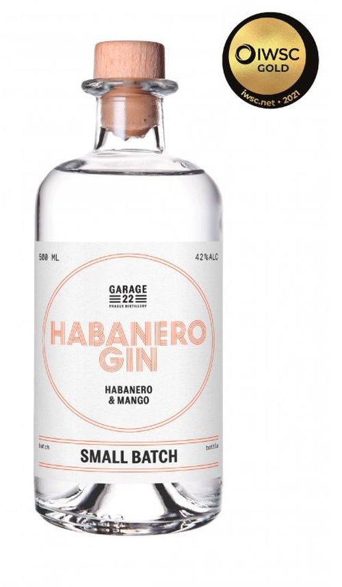 Garage 22 HABANERO GIN 42% 0,5L