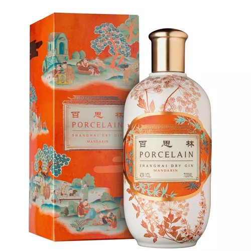 Porcelain Mandarin Gin 0,7l 43% GB