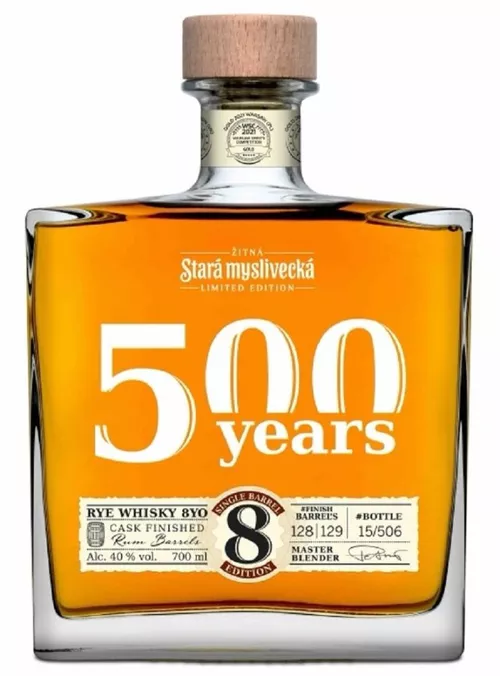 Stará Žitná Myslivecká 8y Single Barrel Rum Finish 0,7l 40% L.E.